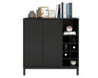 Bar negro 88.5x86x36 cm