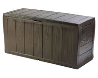 Baúl Sherwood marrón 57x117x45 cm