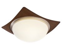 Plafón Cuadrado 2L E27