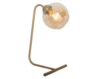 Lámpara escritorio Globo 1L E27 dorado