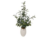 Planta artificial con maceta Oliva