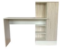 Centro trabajo Amulio natural/blanco 1 puerta