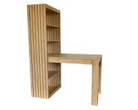 Escritorio Tokio natural 160x120x60 cm