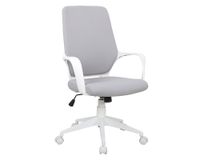 Silla PC Solange gris/blanco