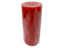 Vela Pilar 15 cm guinda