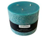 Vela Pilar 10x12.5 cm azul