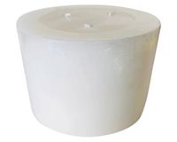 Vela Pilar 10x15 cm ecru