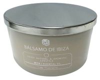 Vela 8x13 cm beige Mundo 4