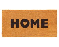 Limpiapiés coco Home corazón 60x120 cm
