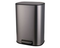 Basurero pedal cierre lento 50 lt