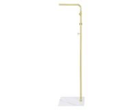 Perchero pie dorado 170x40x30 cm