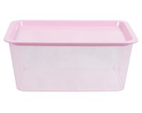 Caja organizadora rosado 6 lt