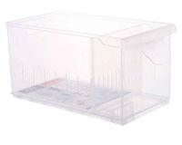 Organizador repisa alto transparente