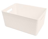 Canasto organizador clóset Look mimbre 4 lt