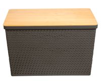 Caja organizadora Tejido marengo 20 lt