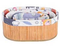 Canasto organizador clóset Oval 3 piezas