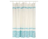 Cortina baño Hojas 180x180 cm