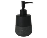 Dispensador jabón Duo negro