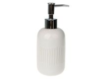 Dispensador jabón Tramas blanco