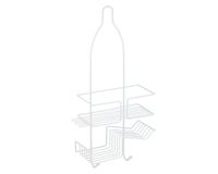 Organizador ducha colgar blanco 51.5x25x11 cm