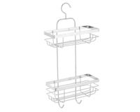 Organizador ducha colgante 2 Pisos inox