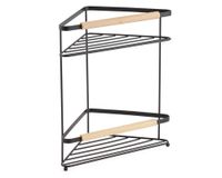 Organizador baño 2 pisos triangular