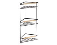 Organizador baño 3 pisos triangular