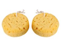 Set 2 esponjas red baño amarillo