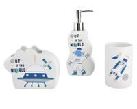 Accesorio baño Kids Cohete 3 piezas