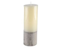 Vela con base de cemento 7x20 cm 900 g