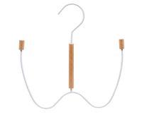 Colgador zapatos blanco/madera