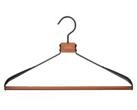 Colgador abrigo negro/madera