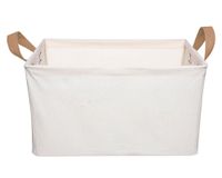 Canasto con asa crudo 21x26x37.5 cm