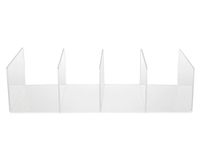 Organizador carteras transparente