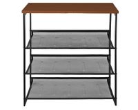 Zapatero 4 niveles malla 76x64x33 cm