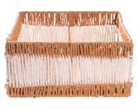 Canasto bajo Bicolor 15x30x30 cm
