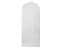 Funda ropa con visor cierre dorado