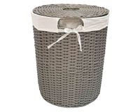 Hamper ratán redondo