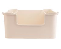 Canasto apilable blanco