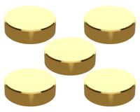 Magneto tableros dorado 5 unidades