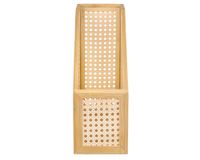 Organizador carpetas Bambú 30x12.5x27.8 cm