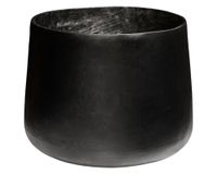 Macetero Marruecos negro 33x35x35 cm