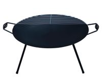 Disco carbón negro 64x55x32 cm