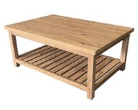 Mesa centro rectangular Saltillo natural