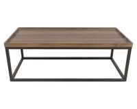 Mesa centro Daria natural/negro