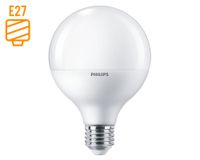 Ampolleta Globo G30 LED 13 W E27 luz cálida