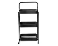 Carro bar Plegable negro