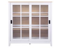 Buffet Carla blanco/natural 2 puertas