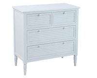 Cómoda Igor blanco 4 cajones