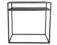 Arrimo Juárez negro 80x80x34 cm